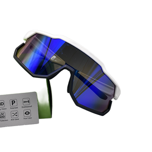 نظارات شمسية رياضية بالجملة بإطار كبير، نظارات تزلج، نظارات ركوب الدراجات مقاومة للرياح، نظارات شمسية مضادة للأشعة فوق البنفسجية - Product Image 2