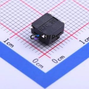 K2-1839SP-B4SW-02 Tactile Switch SMD-4P,6.2x6.2mm Switch Single Pole Single Throw Round Button 2.5N Vertical Mount - Product Image 2