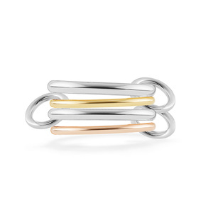 Minimalist Geometric <b>Ring</b> For Women 18K Gold Plated Titanium Steel Index Finger Jewelry Gift - Product Image 5