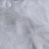 Шелковая шифоновая ткань 4,5 м/м, полупрозрачная, мягкая, для шарфов и шалей
