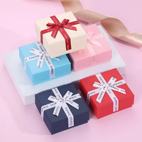 Cajas de Joyería de Cartón Rígido al por Mayor, Económicas, con Tapa y Base, Personalizadas con Logotipo, para Pulseras, de Papel Kraft Corrugado
