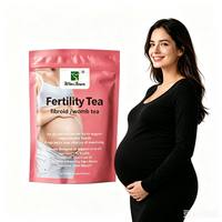 Tisane de Fertilité Biologique Naturelle Détox Utérine pour Femmes, Mélange Végétalien d'Herbes Sacrées, Goût Spécifique