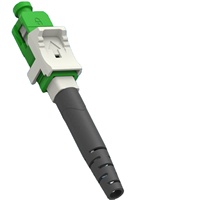 Conector Rápido ESC925T SC/UPC/APC con Empujador, Conector Rápido de Fibra Óptica Integrado para Cable de Fibra Óptica Redondo