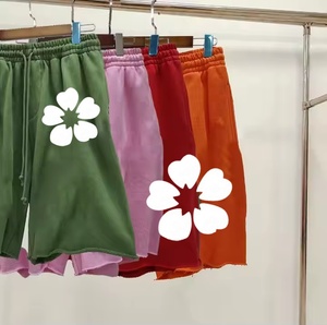 Top Quality Heavyweight 100% Cotton Puff Printing Streetwear Casual <b>Shorts</b> Pants <b>Men's</b> Sweatpants <b>Shorts</b> for <b>Men</b> - Product Image 2