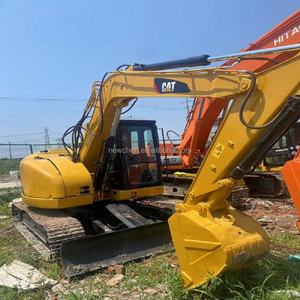 Miniexcavadora Usada Caterpillar Cat308C de 6-7 Toneladas en Venta, 95% Nueva, Incluye Motor, Caja de Cambios, Bomba de Engranajes, PLC y Rodamientos - Product Image 2