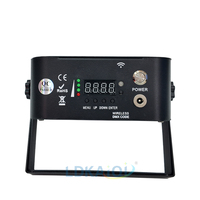 Projecteur LED PAR 4x18W 6-en-1 sur batterie, contrôle WiFi DMX via application pour scène, mariage, fête, DJ, événement