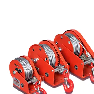 Serviceable Hand Winch Mini Easy And Simple To Handle Hand Held Winch Excellent Quality Hand Winch