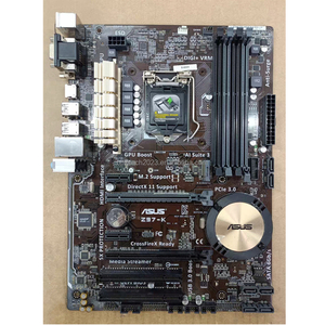 Cho a-sus Z97-K Bo mạch chủ <span class=keywords><strong>DDR3</strong></span> LGA1150 ATX VGA + DVI thử nghiệm OK - Product Image 1
