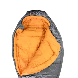 Sleeping Bag Mummy Hot Selling Goose Down Waterproof Opp Bag Winter Sleeping Bags For Adults Cold Weather Warm 300T Nylon Cire