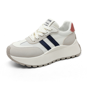 Zapatos Deportivos de Plataforma Antideslizantes para Mujer, Tendencia de Moda Otoño-Primavera, Hechos en China, Cierre con Cordones, Malla Transpirable para Verano - Product Image 3