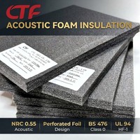 Matériau d'isolation thermique et acoustique en mousse de polyoléfine PO à cellules semi-ouvertes pour la construction de conduits HVAC, échantillons gratuits au format A4 fournis
