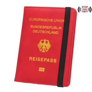 2025 nouveau support de <span class=keywords><strong>passeport</strong></span> de vol à sangle anti-magnétique allemande stockage multifonctionnel de grande capacité pour les voyages et les voyages d'affaires - Product Image 5