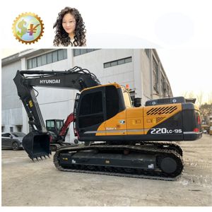 Excavatrice de chenille de Hyundai utilisée par la Corée 220-9s 220LC-9 220 220 210W-9S 305LC-9 220 Excavatrices résistantes de la pelle Hyundai220 20Ton - Product Image 1