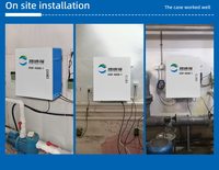 Sistema de Monitoreo en Línea de la Calidad del Agua del Grifo KNF-400B, Analizador Multiparamétrico de pH, Turbidez y Cloro Residual para Agua Potable