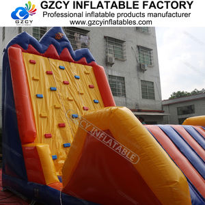 Mur d'escalade extérieur gonflable pour adultes et enfants, en PVC, capacité de 100 à 500 kg, usage commercial - Product Image 3