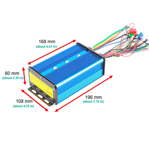 Contrôleur <span class=keywords><strong>de</strong></span> moteur haute puissance 36V 48V 52V 60V 72V 1800W 2000W 3000W 45A~60A pour chariot électrique, vélo électrique, <span class=keywords><strong>régulateur</strong></span> <span class=keywords><strong>de</strong></span> vitesse sans balais - Product Image 3