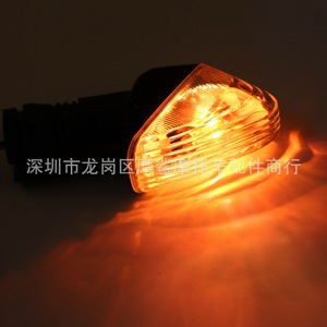 Intermitentes LED Ámbar de 12V para Motocicleta Moshark, Universales, Repuestos para Moto - Product Image 4