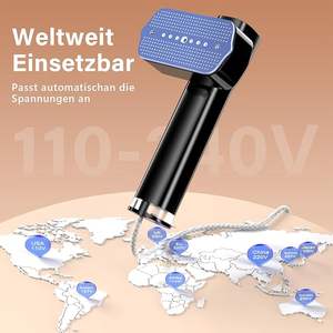 Vapeur de tissu électrique <span class=keywords><strong>portable</strong></span> 1200W 40's Fast-Heat Handheld Garment Steamer Usage domestique Anti-Dry Burning Home Travel Manual - Product Image 4