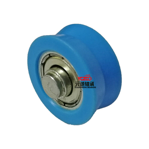 Vente flash : Roulettes de remplacement pour mécanisme de <span class=keywords><strong>porte</strong></span> <span class=keywords><strong>coulissante</strong></span> à rainure en V 22x9,5 mm avec couvercle en acier - Product Image 4