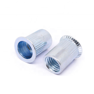 Tuercas remachables avellanadas de extremo abierto, tuercas remachables ciegas, precio mayorista - Product Image 1