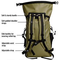Sac à dos étanche pour plongée sous-marine, équipement de surf, plongée libre, rafting, sac flottant pour activités nautiques en extérieur