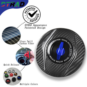 Bouchon de réservoir de carburant sans clé en alliage d'aluminium et fibre de carbone DTRAD pour <span class=keywords><strong>Yamaha</strong></span> YZF-R1/R6/R3/<span class=keywords><strong>R7</strong></span>/R9/2025/YZF-R125/R15/R25, connecteur de boîtier de filtre à air - Product Image 3