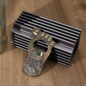 Custom Eco-Friendly Metal Fridge Magnet Painted Thermal Transfer Printing-Promotional Beer Bottle Opener for Parties Weddings - Product Image 2
