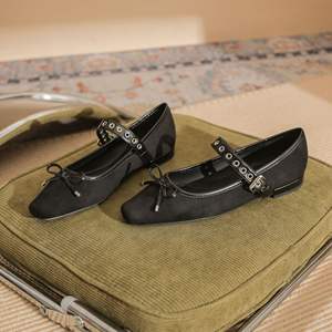 Zapatos Planos de Ballet con Punta en Pico, Impermeables, Elegantes, de Una Sola Correa para Mujer, Versátiles, Disponibles para Todas las Temporadas, Venta al Por Mayor - Product Image 3