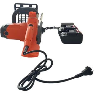 Motosierra eléctrica de 12 pulgadas con motor sin escobillas, inalámbrica, a batería, para cortar árboles en el jardín, uso en bricolaje. - Product Image 4