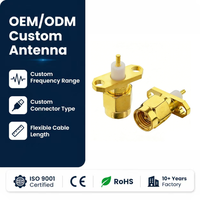 Adaptor Koaksial S Ma Jfd Rf Polarisasi Vertikal 50Ohm Kehilangan Sinyal Rendah Anti Penuaan Umur Pakai Panjang Dukungan Oem Kustom
