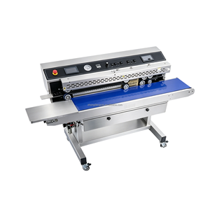 เครื่องซีลแบบต่อเนื่อง FRP-1120WH HUALIAN พร้อมระบบสุญญากาศและซีลในตัว สำหรับซีลอาหารด้วยไนโตรเจน - Product Image 3