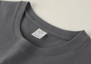 200 GSM YKH özel Logo boş tişört spor kısa kollu Tshirt üretici yaz boy erkek T-shirt