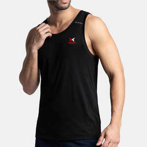 Wholesale Men <b>Sports</b> <b>Tank</b> <b>Top</b> Custom Logo Cotton Lightweight Fitness Vest Training Gym <b>Tank</b> <b>Top</b> Activewear Workout Fitness Vest - Product Image 6
