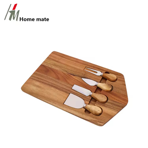 Tùy chỉnh in ấn logo bán buôn sinh thái thân thiện Keo Gỗ Hội Đồng Quản trị với Knife Set - Product Image 3