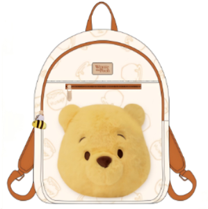 Mochila de Moda para Mujer con Cremallera, Personalizada, de <span class=keywords><strong>Peluche</strong></span>, con Personajes 3D de Animales de Dibujos Animados Bordados, Venta al por Mayor del Fabricante <span class=keywords><strong>Disney</strong></span> - Product Image 2