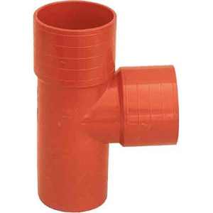 Raccord de colle standard ASTM/JIS pour tête de boîte d'application de l'eau Dérivation de PVC 87 °-30 ° PN16 Pression 50mm-110mm - Product Image 1