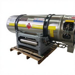 Réservoir de <span class=keywords><strong>carburant</strong></span> GNL à haute isolation sous vide, monté à l'arrière du camion, en acier inoxydable austénitique, de qualité industrielle, CIMC Sanctum - Product Image 1