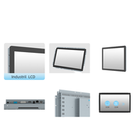 23.6\" New USB LED Open Frame Touch LCD Monitor with Network Display Featuring a Convenient Touch Screen Interface