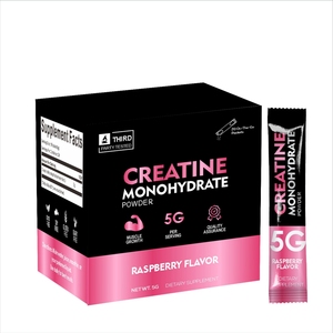 SUNI OEM, Creatina Monohidratada en Polvo de 5g y 5000mg, Paquetes de Venta al por Mayor, Etiqueta Privada OEM, Suplementos Nutricionales - Product Image 1