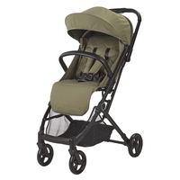 Poussette pour bébé économique à dossier mécanique autoportante et compacte à une main