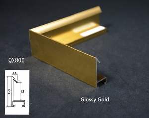Bạc <span class=keywords><strong>1.5</strong></span> Inch Độ Sâu Nhôm Kim Loại Khung Cho Hình Ảnh Vàng Đen Matte Tăng Bóng Thủ Công Khung Ảnh Tường Nghệ Thuật Sơn Dầu - Product Image 2