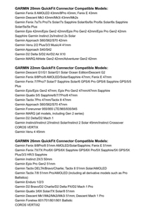 Connecteur de bracelet de montre en acier inoxydable 316L QuickFit 26 mm pour <span class=keywords><strong>Garmin</strong></span> <span class=keywords><strong>Fenix</strong></span> 5X <span class=keywords><strong>6X</strong></span> 7X 7X <span class=keywords><strong>Pro</strong></span> 8 8Pro E 51 mm - Product Image 6