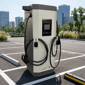 Estación de Carga Rápida para Vehículos Eléctricos de 120kW/100kW, Montada en Suelo, IP54 LZDC360, Directo de Fábrica, Fabricante con 35 Años de Experiencia - Product Image 1
