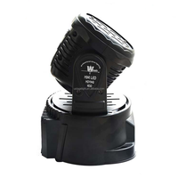 Mini projecteur LED RVBW 7x10W DMX Wash Beam pour scène, idéal pour les événements DJ