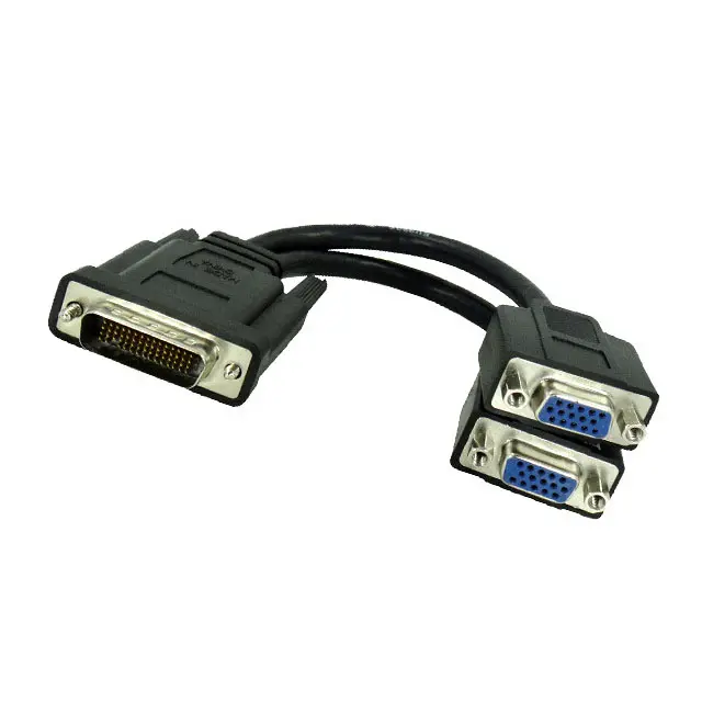 Cabo LFH dms-59 pinos macho para 15 pinos VGA RGB fêmea