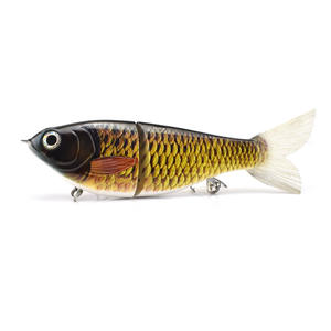 Señuelo de Pesca <span class=keywords><strong>Bonic</strong></span> de 170 mm y 70 g, Forma de S, Plástico, Hundimiento Lento de 2 Secciones, Ojos 3D, Cebo de Natación Duro para Pesca - Product Image 6
