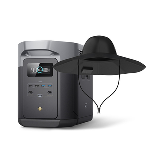 <span class=keywords><strong>EcoFlow</strong></span>-Sombrero Solar DELTA 2 <span class=keywords><strong>Max</strong></span> +, Inversor de Onda Sinusoidal Pura Ecológica, Uso Doméstico, Fuente de Alimentación para Coche, Linterna MPPT de Iones de Litio, UE y EE. UU. - Product Image 1