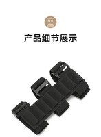 Équipement de chasse tactique Molle Shell Pouch Holster Polyester Carrier pour équipement de défense personnelle Mallette de transport pour porte-arme