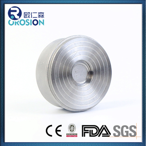 Bán Buôn Điền Thép Không Gỉ 201304 316 1 1/4 "Nước Điều Khiển Wafer Ống Đu Loại Kiểm Tra Van Cho Máy Nén - Product Image 4