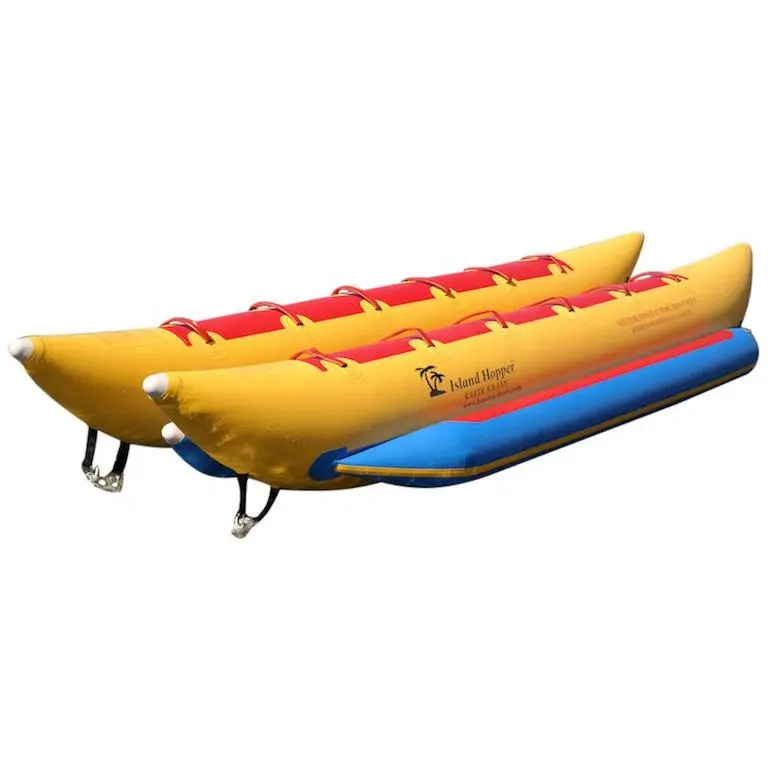 ANGE inflatable अस्थायी केले नौकाओं नौका विहार के लिए towable ट्यूब Inflatable Towable जेट स्की ट्यूब सोफे के लिए पानी के खेल